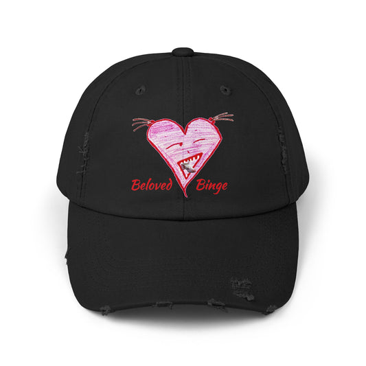 Unisex Distressed Cap The Binge